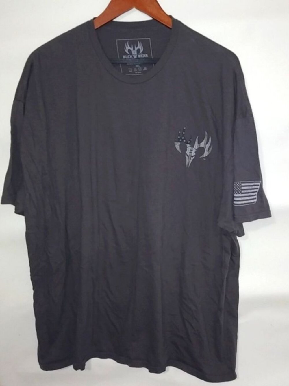 BuckWear 3XL Mens Gray Shirt Dont Mess With